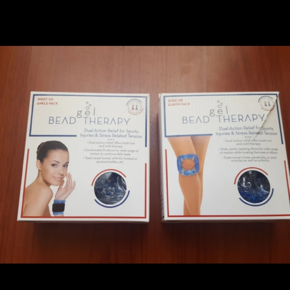 Gel bead therapy for elbow/ankle and knee/elbow